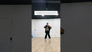 Shuffle Dance Tutorial -- Upper Body/Groove Center in V-step -- Alex Kennedy