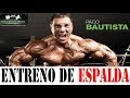 Entreno de espalda con Paco Bautista. CPTV. Programa 196