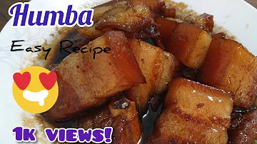 Humba | Humok na Baboy | Easy & Simple Humba Bisaya Recipe | Melt in your mouth Humba