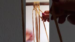 Tutorial de Macramé: Patrón de Diamante 3 #angelesdiy #macrame #tutorial