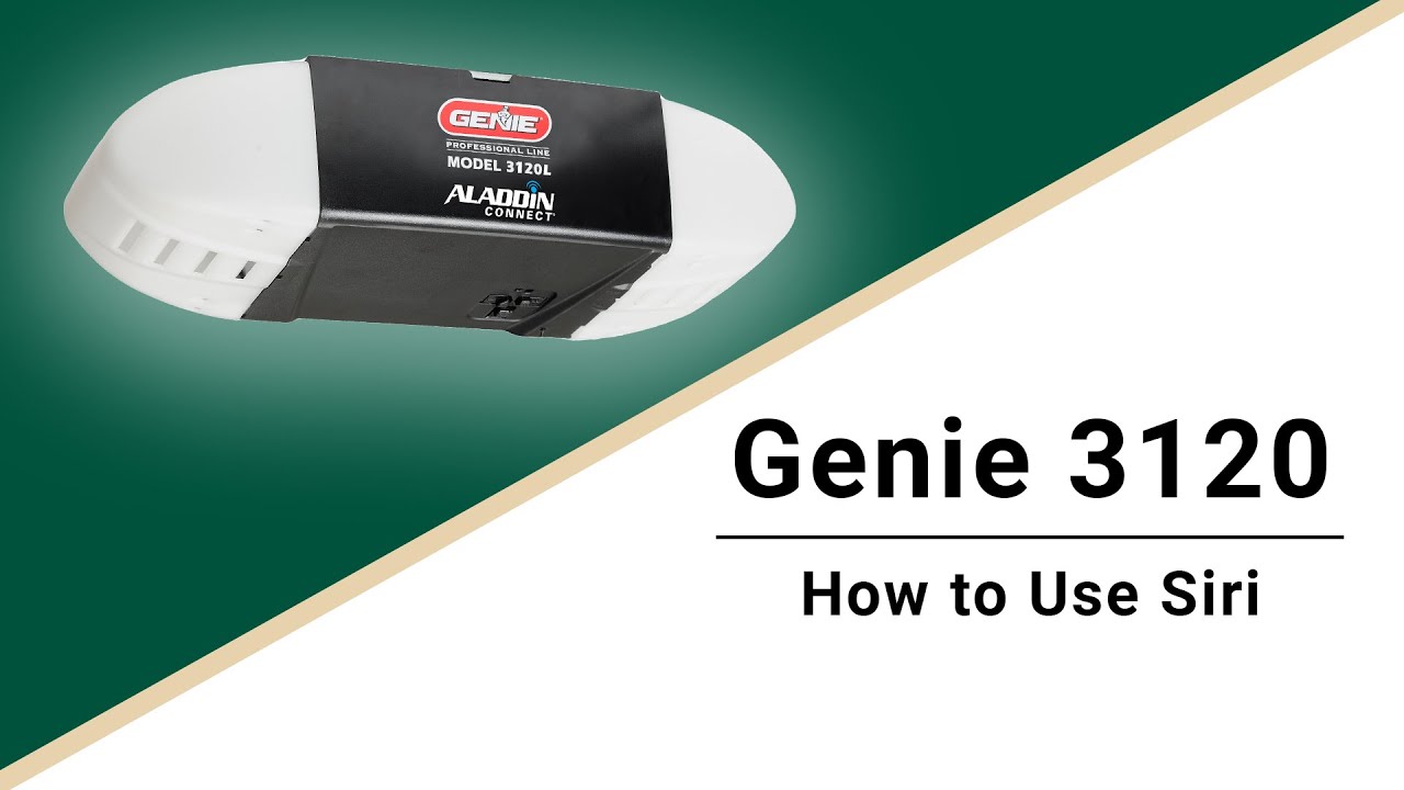 Open Your Garage Door Hands Free with the Genie 3120 Garage Door