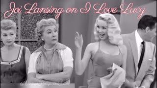 Joi Lansing on I Love Lucy - Season 6 Episode, “Desert Island” - (1956)