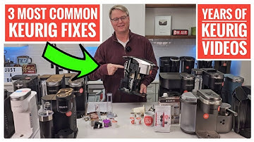 3 Proven Fixes for Keurig Coffee Maker Problems, Backed by Years of Expertise & Thousands of Videos