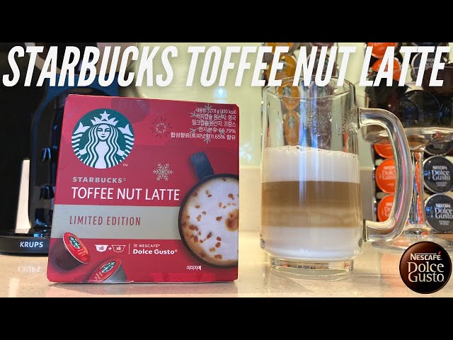 Starbucks Toffee Nut Latte Limited Edition