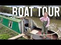 FULL BOAT TOUR | Empty Hull to Off Grid Floating Home | 50ft Cruiser Stern Narrowboat | BOATLIFE