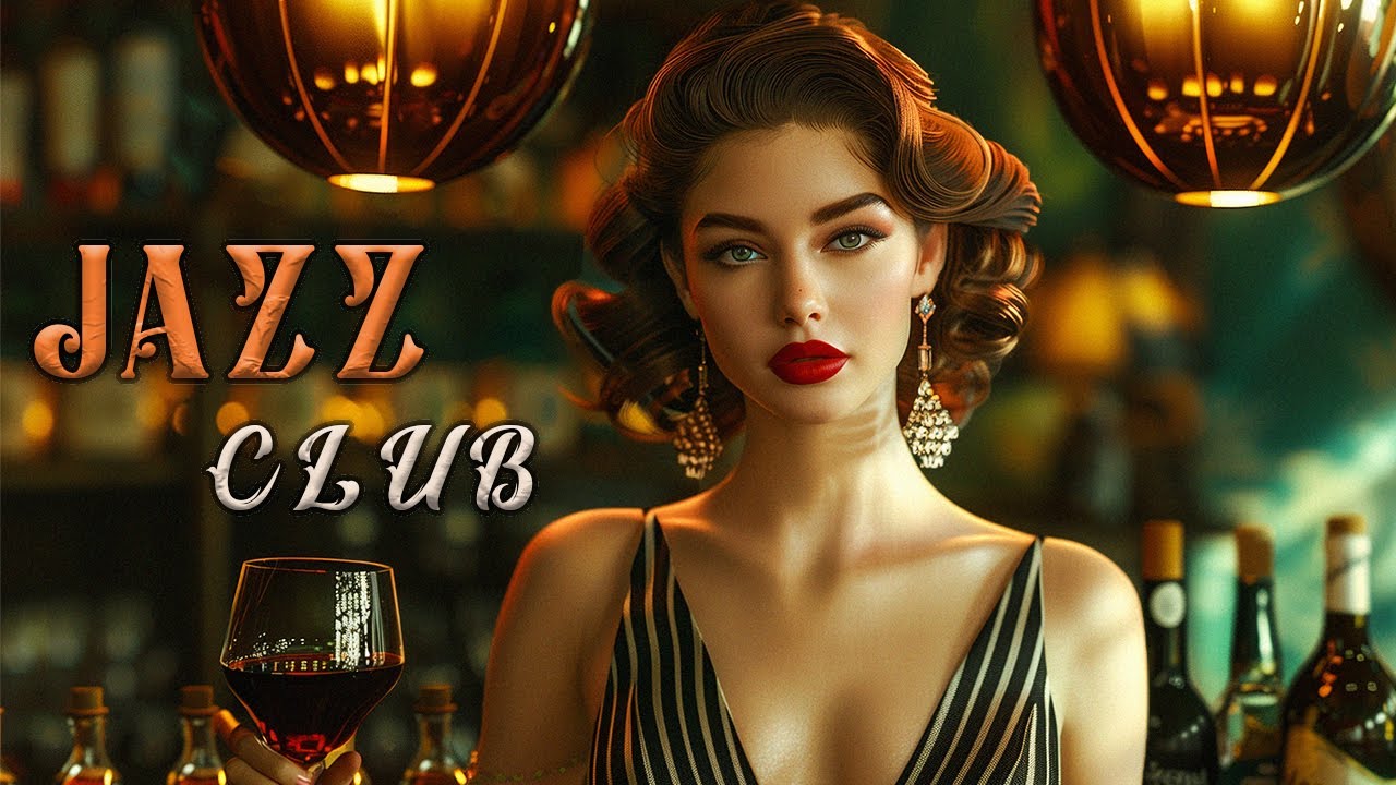 Jazz Night with a Legendary Diva in 1950s Jazz Club - Nostalgic Jazz Song
