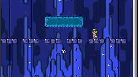SMBX Custom Level- Blue Cave