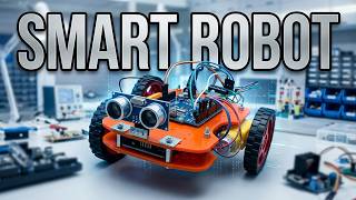 Smart Autonomous Robot Car Using Arduino & Ultrasonic Sensor | Brainy Toys Workshop - DIY STEM Kit