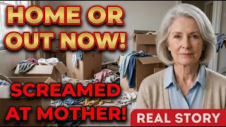 My Son Screamed :  If You Won' t Go To A Home  Get Out Of My House