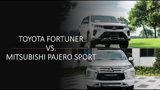 Mitsubishi Pajero Sport đấu Toyota Fortuner: Chọn xe nào? |XEHAY.VN|
