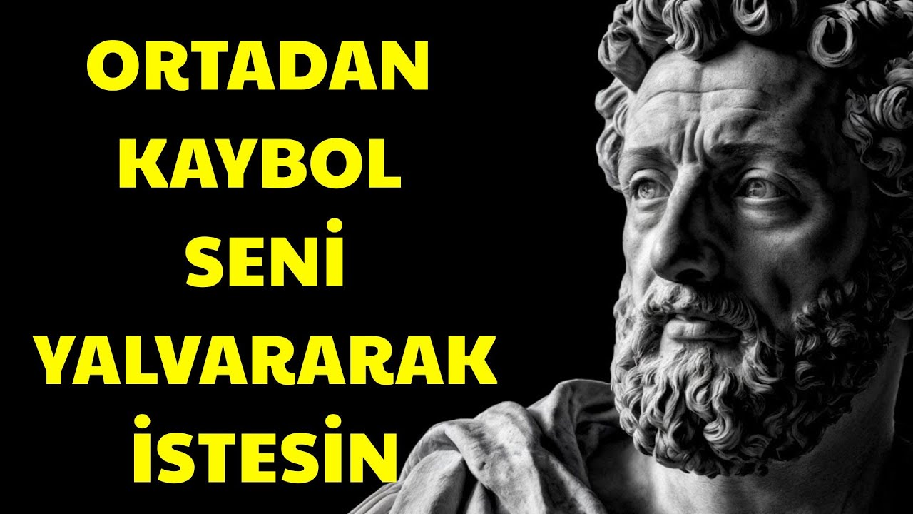 Stoacılık |  Siz Basitçe Ortadan Kaybolduğunuzda Hissettikleri 9 Şey  v
