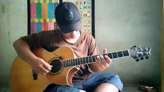 Alip Ba Ta - Keris Patih ( Lagu Rindu ) finger style cover