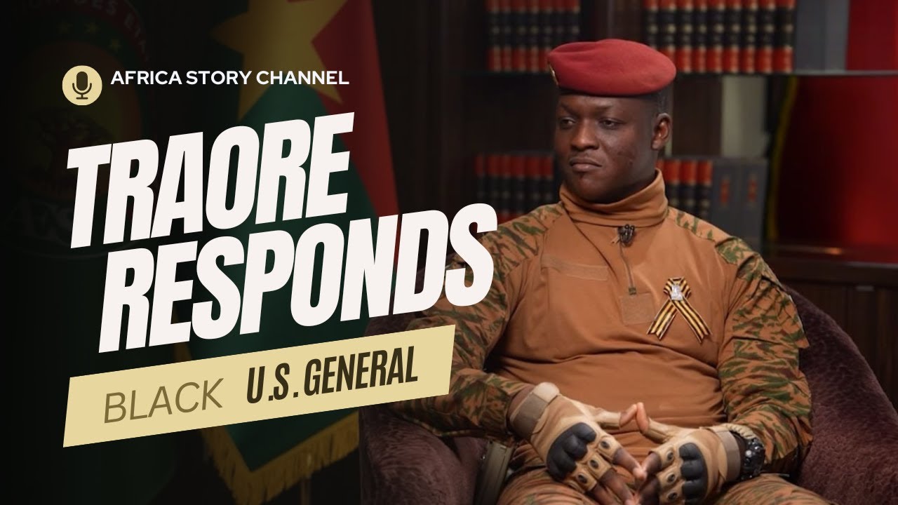 Capt.  Ibrahim Traoré Responds Caution U S  General Langley