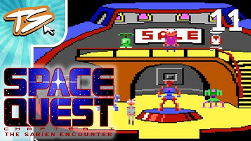 ULENCE FLATS!! - Space Quest 1: The Sarien Encounter (BLIND) #11