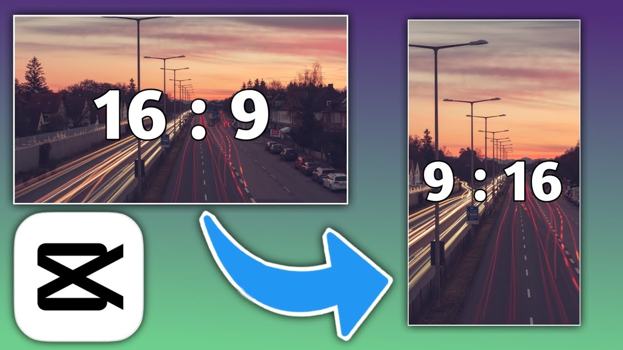 How To Make Horizontal Video Vertical In Capcut | How To Edit Aspect ...