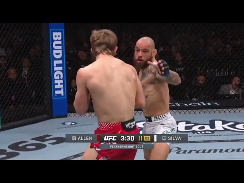 Arnold Allen vs Jean Silva fight footage