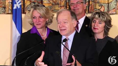 Raymond Bachand announces his leadership candidacy...