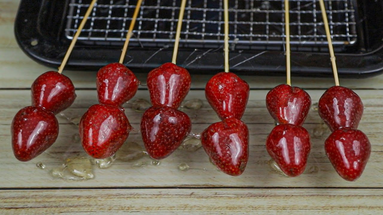 Рецепт засахаренной клубники