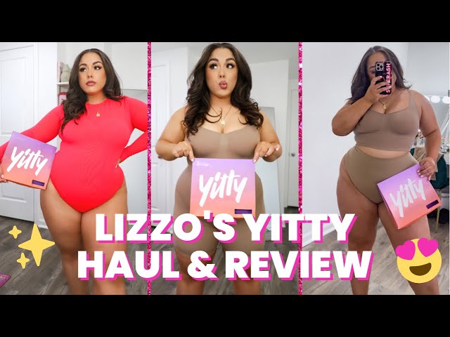 LIZZO'S YITTY SHAPEWEAR TRY ON HAUL & REVIEW (size XL/XXL) 