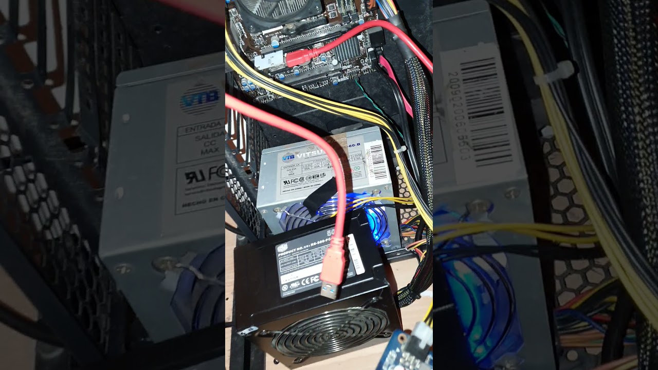 riser crash change usb cable test un x16 pci, un x1 maybe will crash too