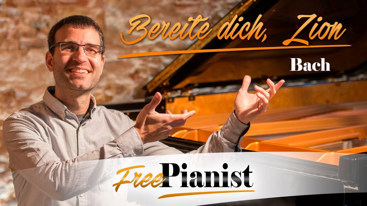 instrumental christian music Bereite dich, Zion - Christmas Oratorio - KARAOKE / PIANO ACCOMPANIMENT - Bach