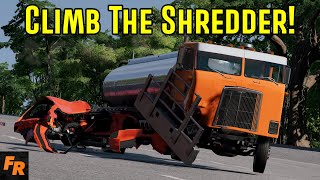 Climb The Shredder! - BeamNG Drive