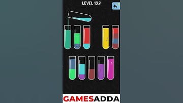 Water Color sort level 132 Solution Full Walkthrough