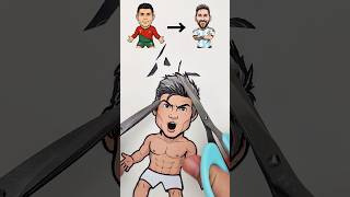 Ronaldo To Messi !! Who is Goat 🐐 7 or  10 ?? #cristianoronaldo #messi #fifaworldcup
