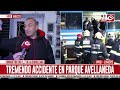 Manejaba borracho y protagonizó impresionante accidente en Parque Avellaneda