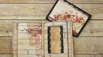 How to Make Mini Album Covers & Pages