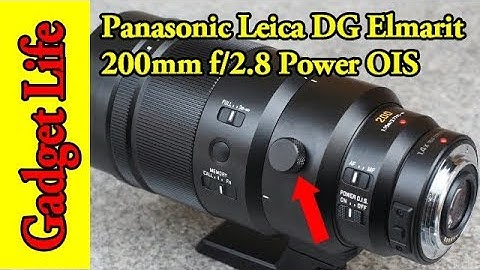 Panasonic leica 200mm f 2.8 ม อสอง