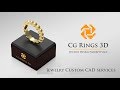 Vidéo: Bague Eternity 3D - Modèle 3D Gratuit