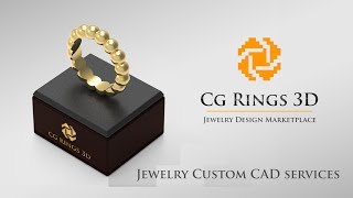 3D Eternity Band Ring - Free 3D Model video