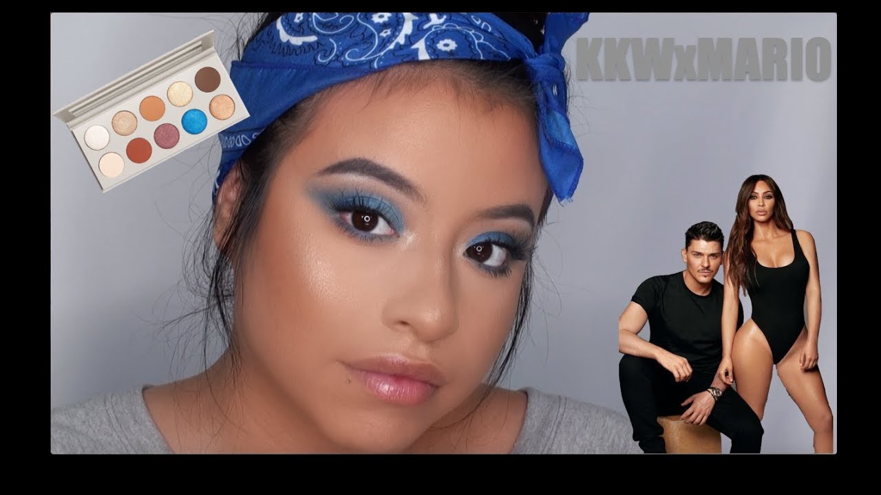 KKWxMARIO EYESHADOW PALETTE REVIEW & TUTORIAL | APRIL SUNDAY