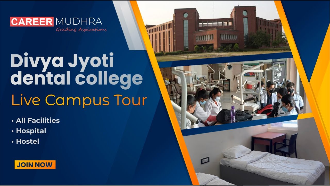 dj-dental-college-modinagar-live-campus-tour-youtube