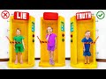 Truth or lie fun story with vania mania kids