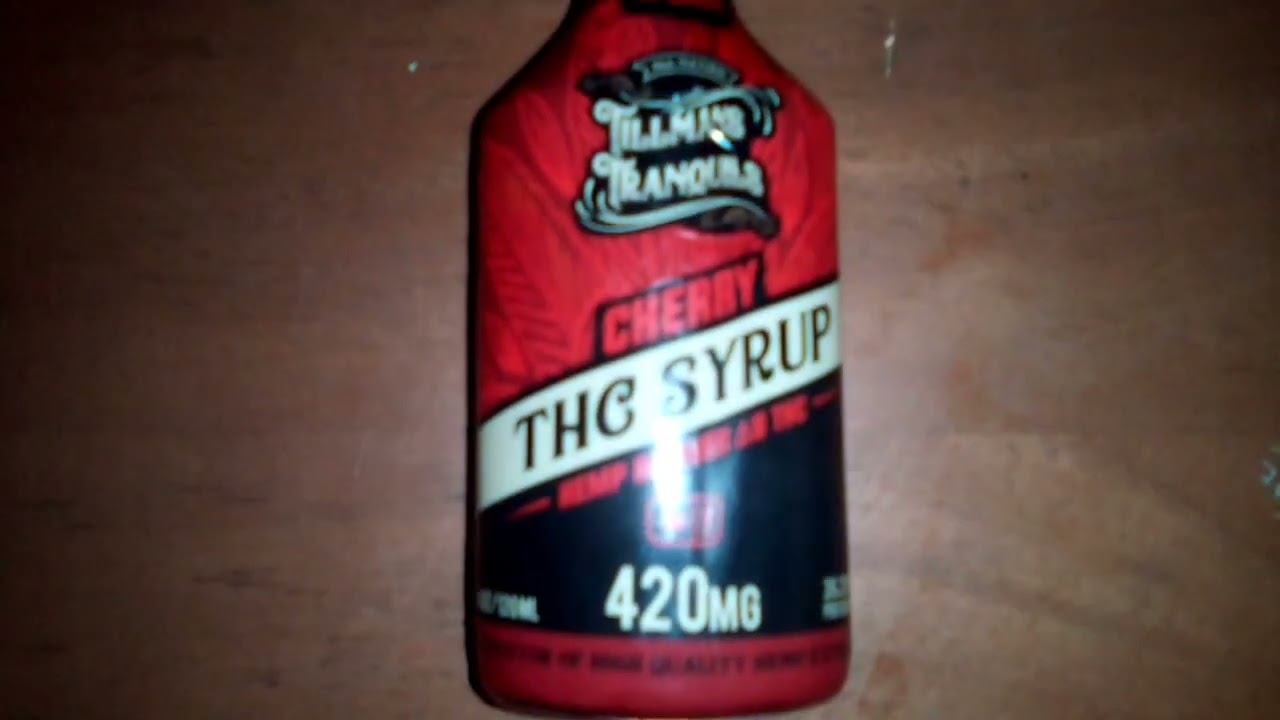 TILLMANS TRANQUILS CHERRY THC SYRUP 420MG