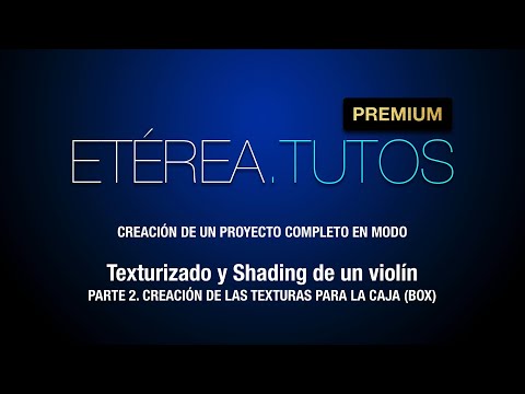 Tutorial Violín - Texturizado y Shading de un Violín con Modo - 2/5