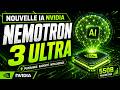 Nemotron 3 Ultra Impressionant ! IA open source de Nvidia rapide, puissante et économique !