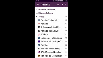 Cómo leer Feeds RSS o Atom. Fast RSS inicio rápido