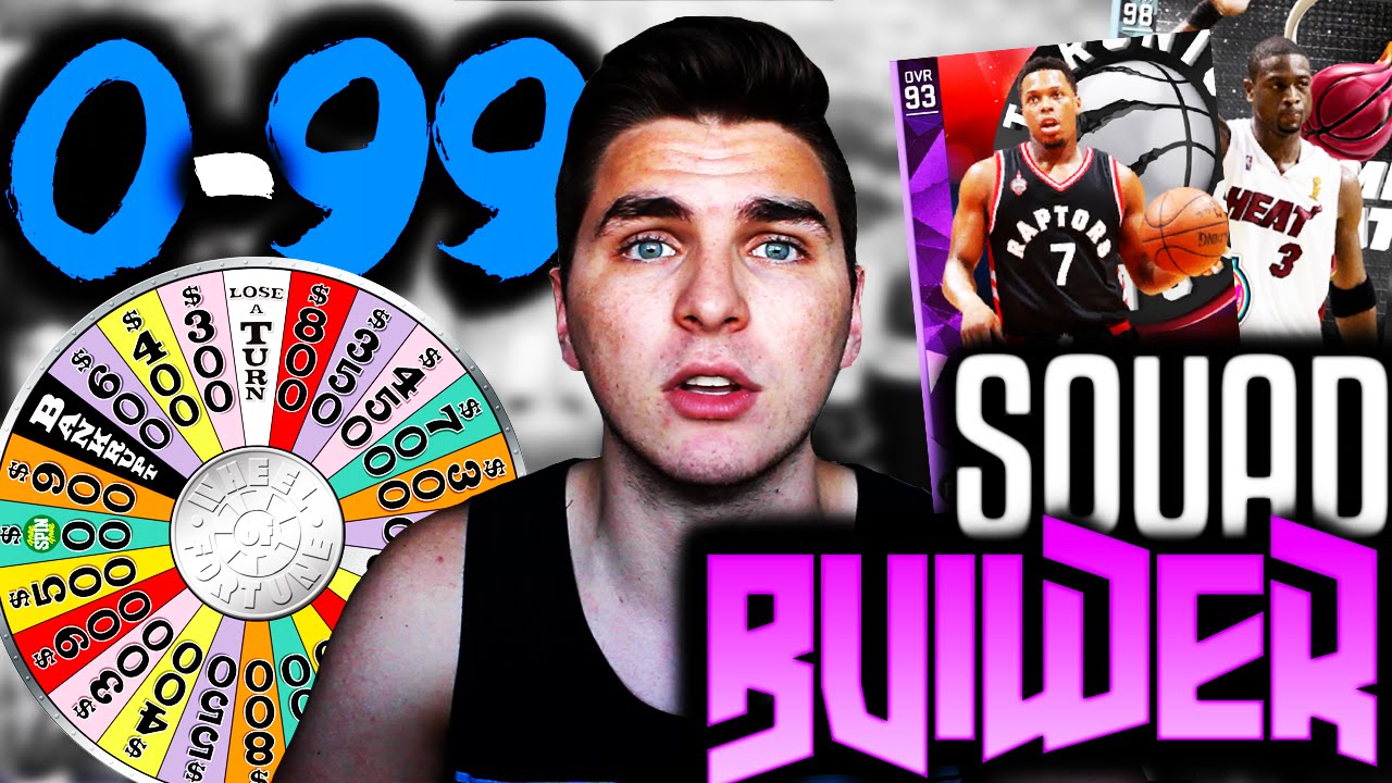 SPIN THE WHEEL OF RANDOM PLAYER NUMBERS! NBA 2K16 SQUAD ...