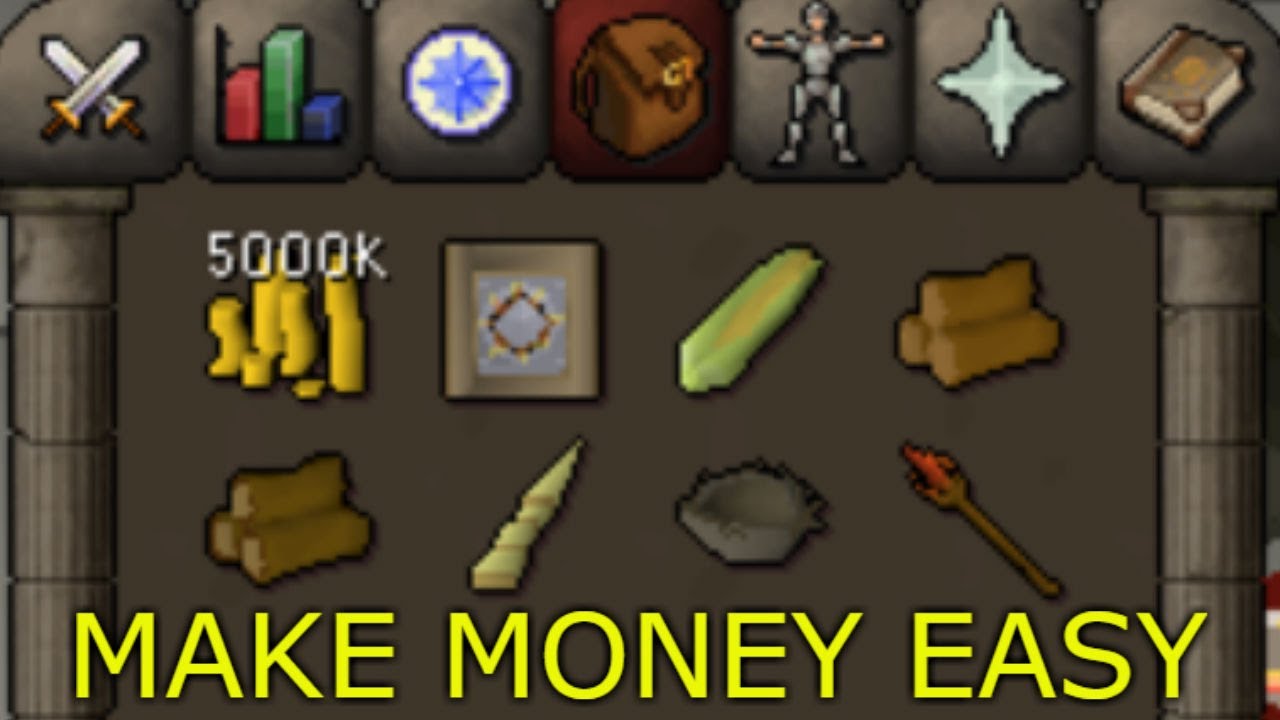 how to make easy money as a member on runescape