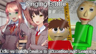 DDLC Vs. Baldi's Basics (Fandoms World Episode 2 And Happy Birthday Sammy)