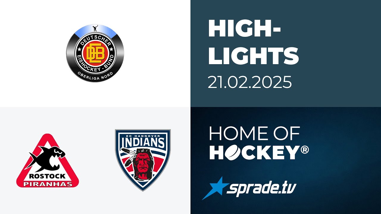 21.02.2025 - Highlights - Rostock Piranhas vs. Hannover Indians