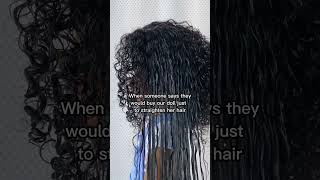 This doll has natural hair full of curlpower! #shorts #naturalhair #blackdolls #healthyrootsdolls