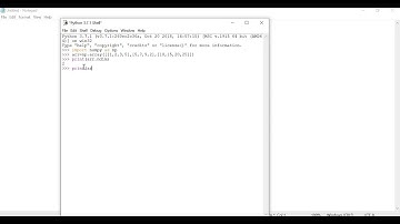 NumPy- ndim function Example