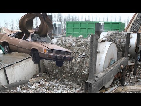 Car Shredder Shredding Machine That Can Shred a Whole Car In less Than 60 Seconds