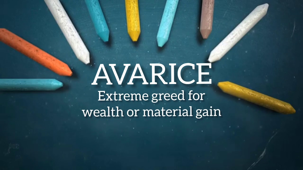 Day 114 | How to say AVARICE | Pronunciation| Meaning | Example ...