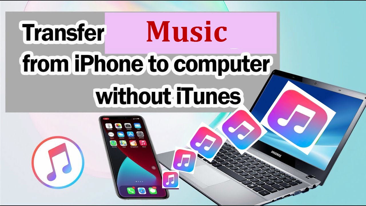 How to Transfer Music from iPhone to Computer without iTunes - YouTube