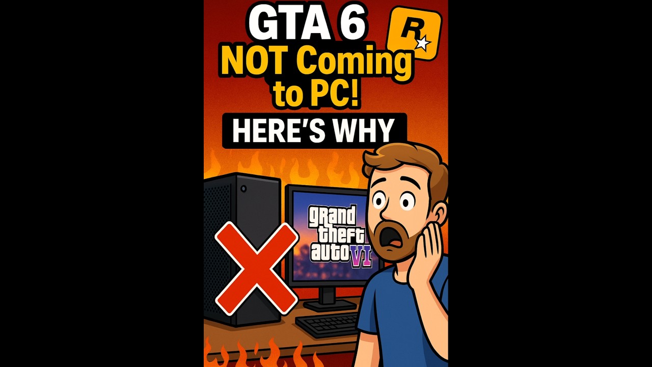 GTA 6 NOT Coming To PC Rockstar Just Left PC Gamers Behind GTA6 GTAVI 